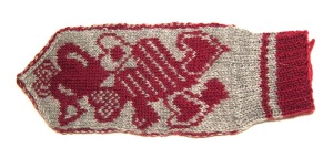 Jolnir Mitten. Pattern by Emmy Petersson. Knit by Anne Grove.